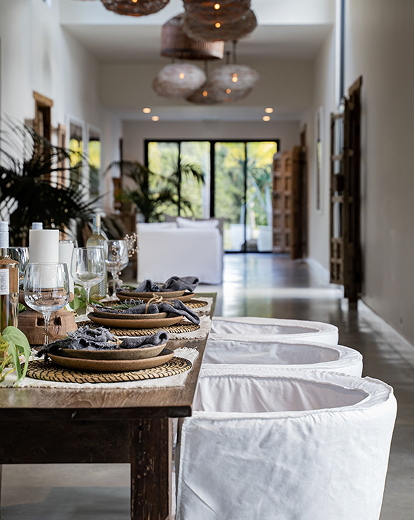 Long Dining Table